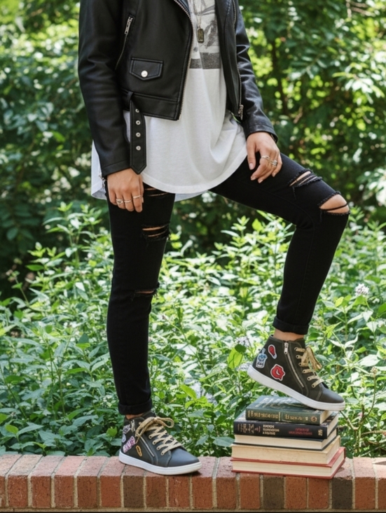 Madden Girl Shoes - Madden girl zip side kicks - sz. 9